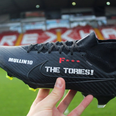Wrexham condemn star player for unveiling ‘f*** the Tories’ boots without their approval