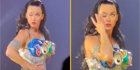 Katy Perry’s eye appears paralysed during concert sparking bizarre conspiracy theories