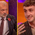 Paul Mescal causes outrage by not wearing a poppy on Graham Norton show