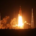 Artemis 1: Nasa’s moon rocket finally lifts off