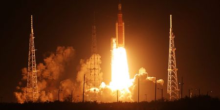 Artemis 1: Nasa’s moon rocket finally lifts off