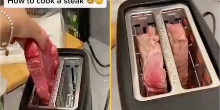 Fire service asks people to not cook steaks in the toaster