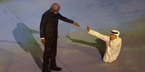 Why Morgan Freeman wore a single glove at the Qatar World Cup opening ceremony