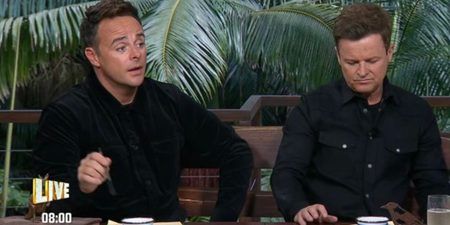 I’m A Celeb fans spot Ant and Dec’s relieved reaction as Matt Hancock comes third