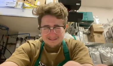 Starbucks worker breaks down in tears after they’re scheduled to work 8 hours