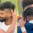 USA and Iran players share emotional embrace after full-time