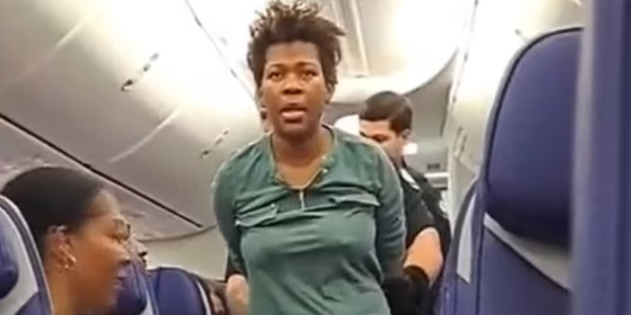 Crazed woman on Southwest airlines flight