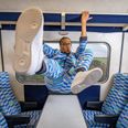 Tracksuit inspired by train seat prints launched