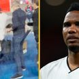 Samuel Eto’o appears to attack fan outside World Cup stadium