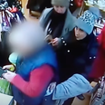 Heartbreaking moment thieves reach into hangbag of woman, 80, to steal her money
