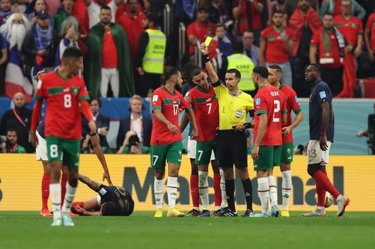 Morocco complain about referee
