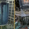 Giant 82ft-high aquarium containing 1,500 fish explodes in Berlin