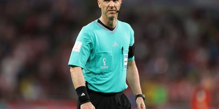The reason why Anthony Taylor won’t referee the World Cup final