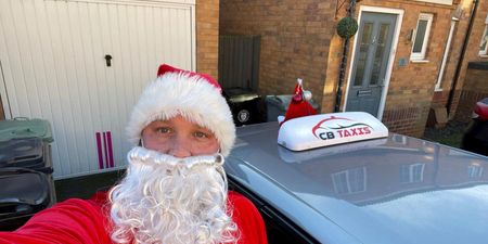 Cabbie slams council killjoys for banning him from wearing a Santa beard while driving