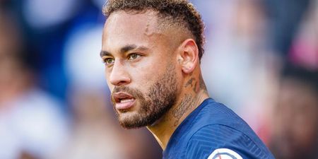 Neymar sent off for diving on his first PSG game back after World Cup