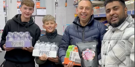 Dad spends £1k on Prime energy drink as Xmas presents for his kids