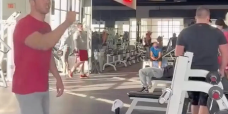 Christian influencer causes massive scene at gym trying to preach his religion