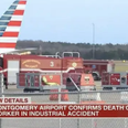 Airport baggage handler dies ‘after being sucked into plane engine’
