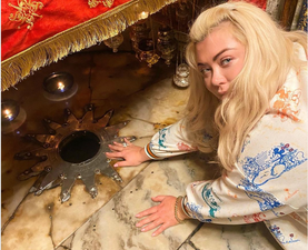 Gemma Collins left in tears after visiting the place where Jesus was born