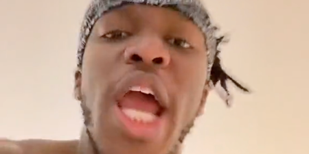 KSI called out Wakey Wines on TikTok before the shop was banned from the platform