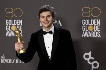 Evan Peters wins Golden Globe for chilling Jeffrey Dahmer portrayal