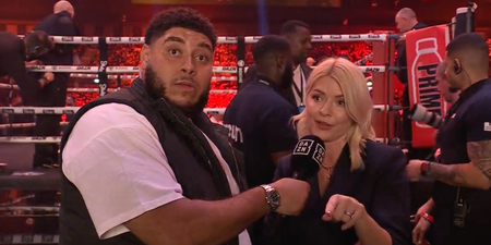 Holly Willoughby ‘calls out’ Emma Bunton at KSI boxing match