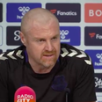 Sean Dyche made all of his players write down their problems at Everton