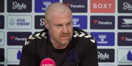 Sean Dyche made all of his players write down their problems at Everton