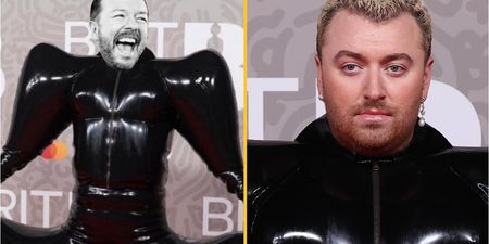 Ricky Gervais takes swipe at Sam Smith over Brits outfit