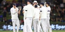 England declare after 59 overs and immediately take three wickets in historic day for Test cricket