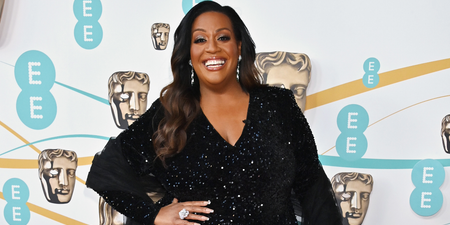 Alison Hammond was the only Black person in the Baftas winners’ picture