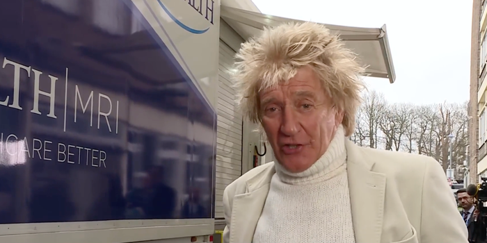 Rod Stewart pays for scans