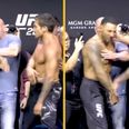 Slap thrown and a mini brawl as Jake Gyllenhaal films ‘Roadhouse’ scene at UFC weigh-ins