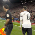Former Premier League referee says Bruno Fernandes “manhandled” against Liverpool