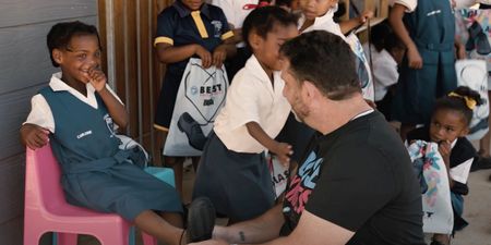 MrBeast gives 20,000 kids in Africa their first pair of shoes so they can walk to school