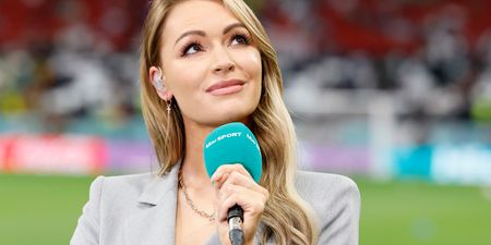 Premier League footballer tells Laura Woods he has a crush on her live on air