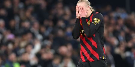 Erling Haaland ‘may be sidelined for a while’ after missing Man City training