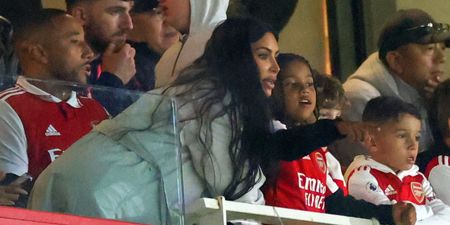Football fans slam ‘bizarre’ reason for Kim Kardashian attending Arsenal v Sporting