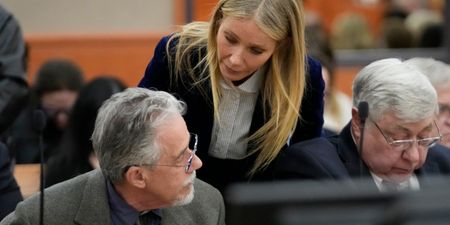 Gwyneth Paltrow seen whispering message in accuser’s ear after she wins ski crash court case