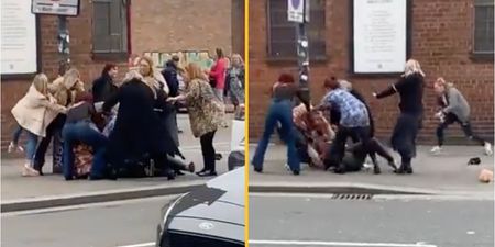 Mother’s Day street brawl as group of women fight outside nightclub
