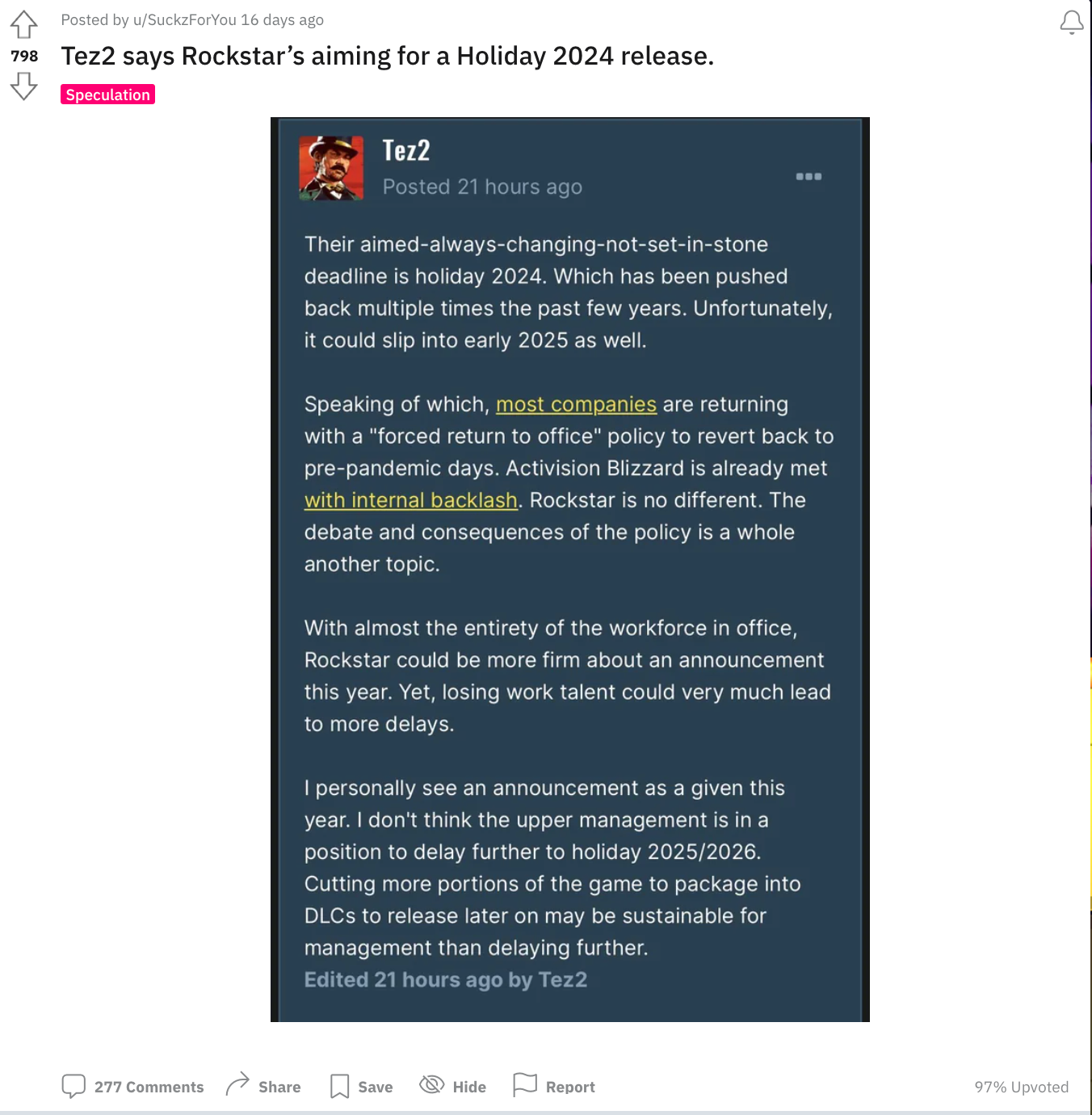 Rockstar hinting at 6 in latest post : r/GTA6
