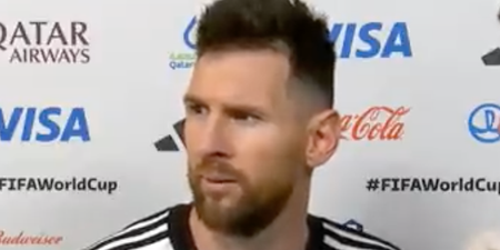 Full video footage of Lionel Messi’s spat with Wout Weghorst emerges