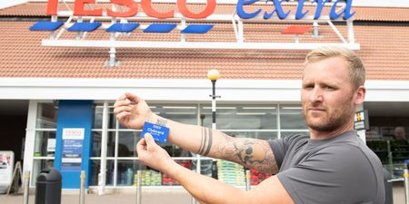 Man with a Tesco Clubcard inked on his arm has collected just £18 in points