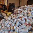 'Impressive' mound of Stella cans cleared from hoarder's house