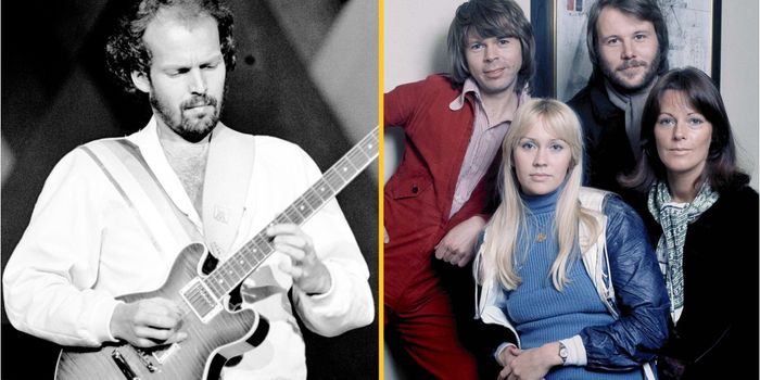 ABBA pay tribute to Lasse Wellander