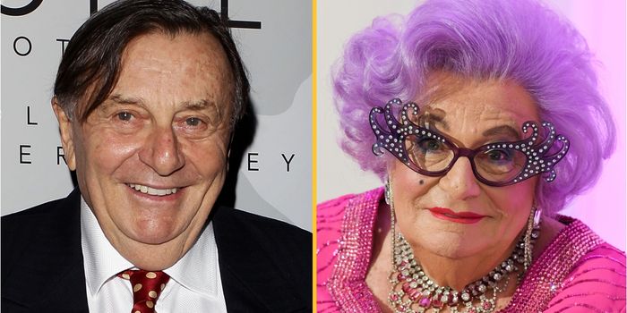 Barry Humphries in hospital