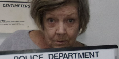 Police chase 78-year-old woman after she was accused of robbing bank for third time