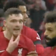 Andy Robertson accuses linesmen of ‘throwing elbow’ in Arsenal game