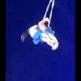 Acrobat falls to death while performing stunt with husband