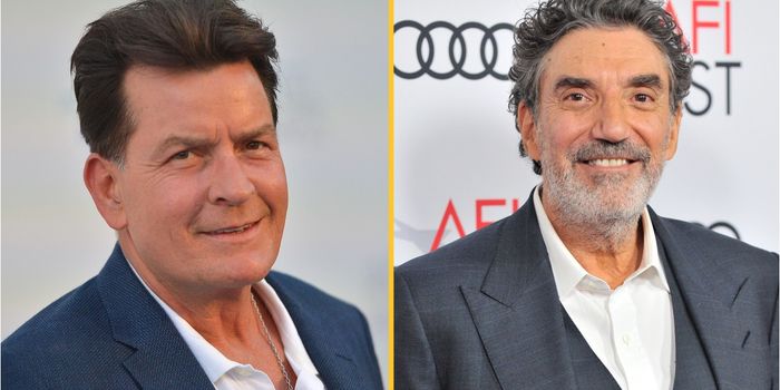 Charlie Sheen reunites with two and a half men creator